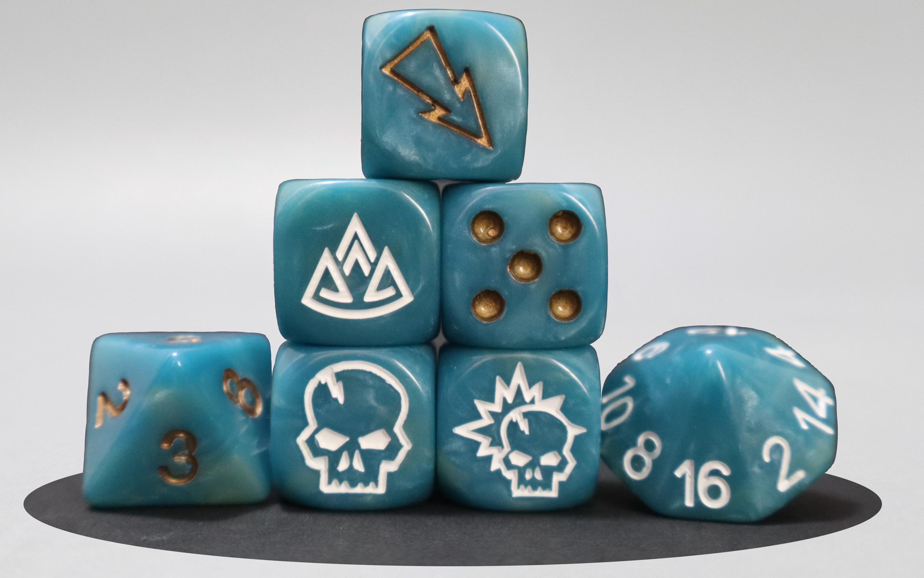 Dice Set Dwarf, Midget, Gory Bowl, Bloody Football , Blody Dice Set Dwarf, Midget, Gory Bowl, Bloody Football , Blody