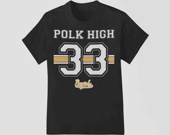 Vintage 80s Football High School Shirt Retro T-Shirt #F35