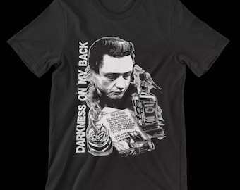 Cash T-Shirt Johnny Rock n Roll Rockabilly SUN Prison USA Rock Roll #B28