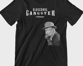 Gangster Egon Olsen Gang Denmark Criminal Oldschool Film Series T-Shirt #B13