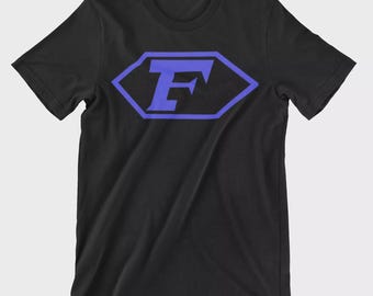 Captain Logo Future T-Shirt 80s Retro TV Fan Fan Shirt Series Anime Cartoon #F49