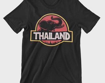 Thailand T-Shirt Elephant Thai Holiday | Unisex | Cotton | Holiday XS-5XL #D35