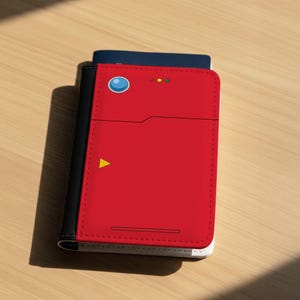 Game Dex Passport Cover | Video Game Personalized Passport Holder, Gift for Travelers, Custom Leather Passport Wallet Travel IDs