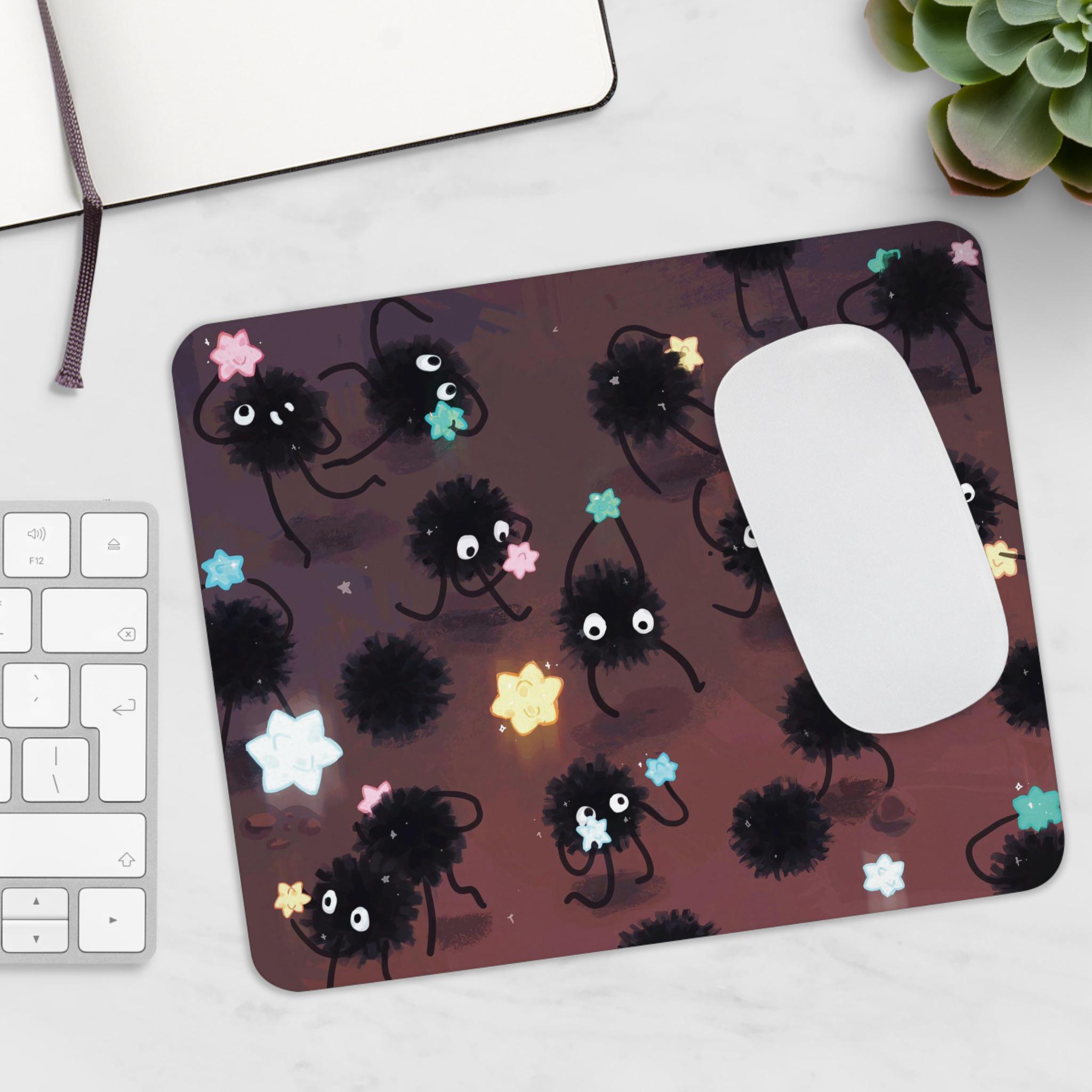 Cute Computer Accessories Pounchi 8.6x8.6 Inch - Anime Cat Design With ...