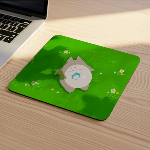 Japanese Anime Mouse Pad | 9" x 8" ,Gift, Office, Mouse Pad, Chill, Greenery Scenery