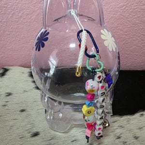 Labubu or Lafufu Case and Charm (Labubu not included)