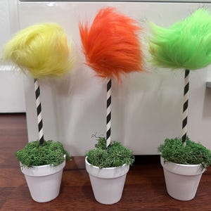 Truffula Trees, Inspired by "The Lorax", Dr. Seuss