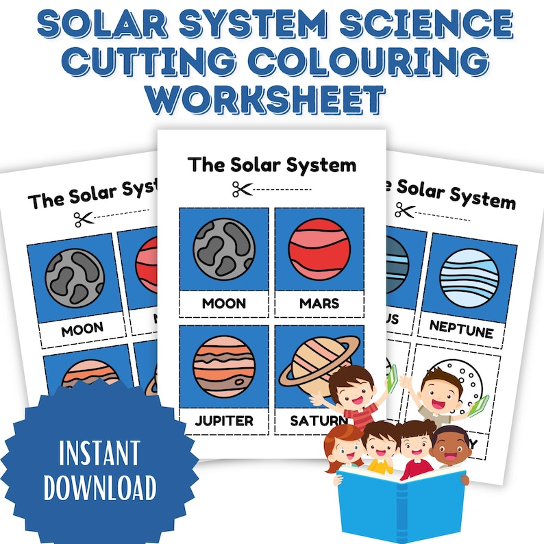 Solar System Activity & Research Worksheets Homeschool Science Worksheets STEM Activities