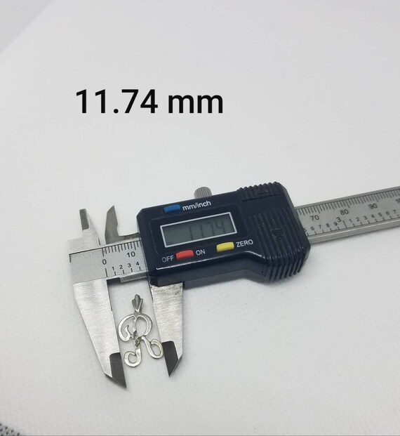 Vintage Sterling Silver Cursive Script Letter R P… - image 3