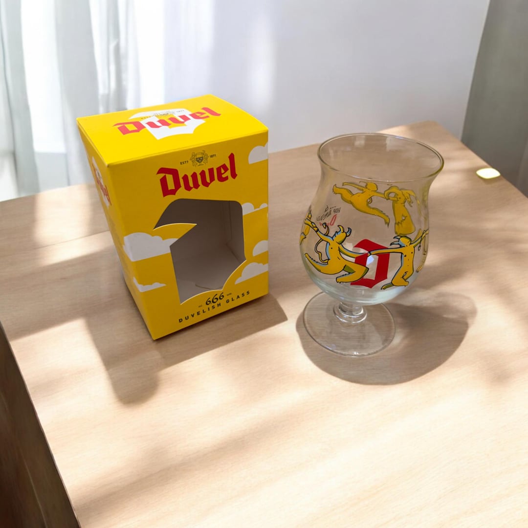 Duvel 666 Beer Glass – Limited Edition, 33cl, Devilish Design - Etsy UK