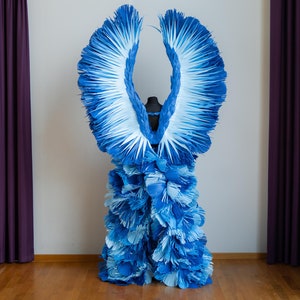 Blue Samba Dance costume, Cosplay costume, Trinidad carnival, Caribbean carnival, Dance costume