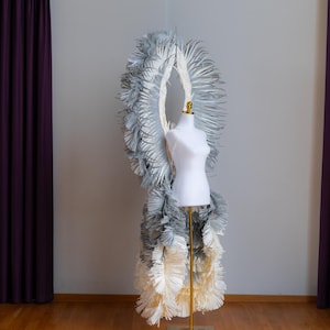 Silver Samba Dance costume, Trinidad carnival, Caribbean carnival, Dance costume