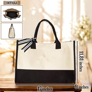 Personalized Wicked Musical Canvas Tote, Custom Name Broadway Gift, Elphaba Glinda Theatre Bag, Wicked Witch Shopper image 7