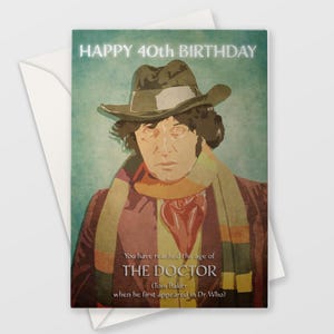 40e anniversaire - Le docteur (Tom Baker) - Dr Who