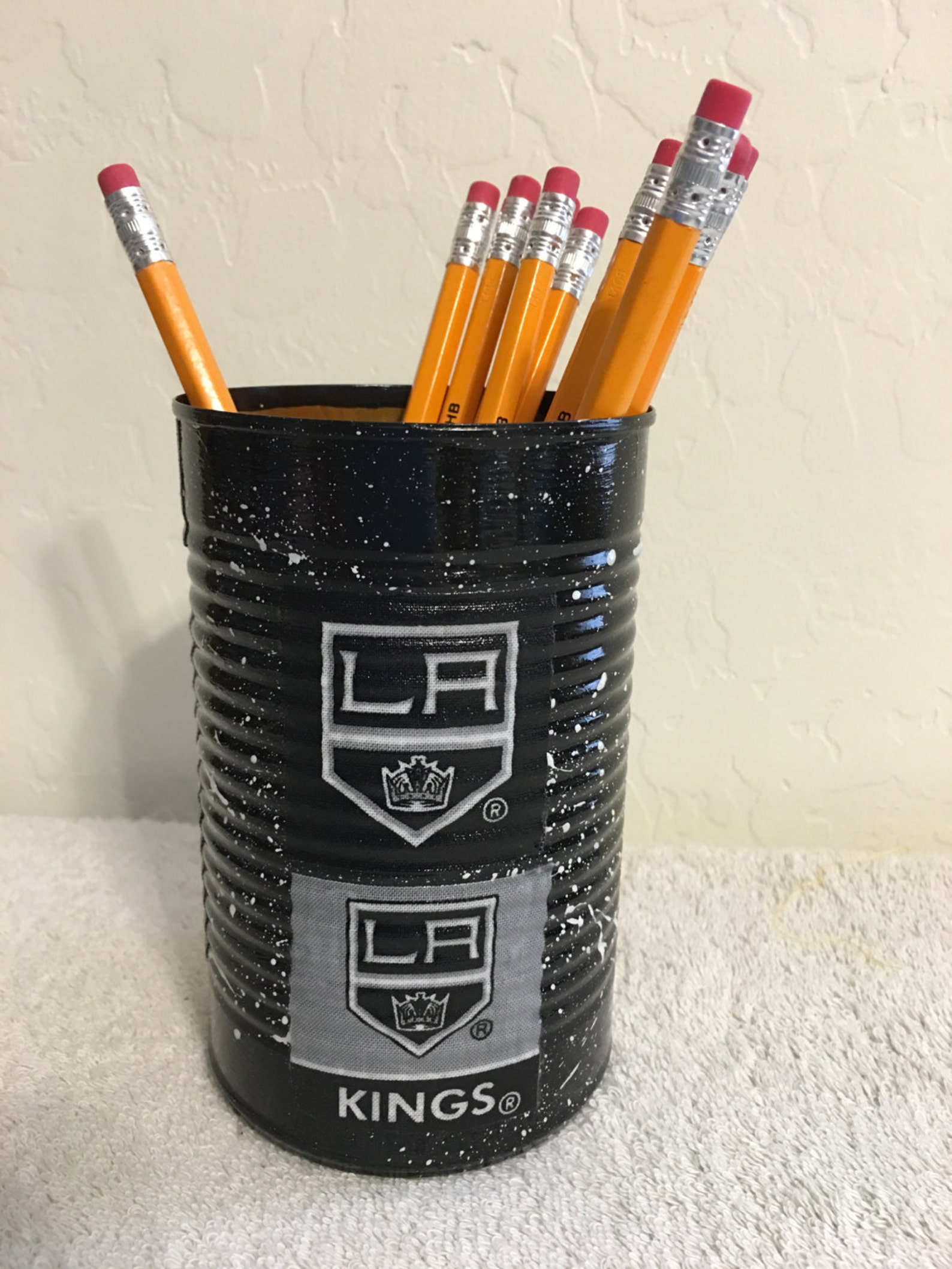HOCKEY PENCIL HOLDER KH114/ los Angeles Kings Fabric Etsy