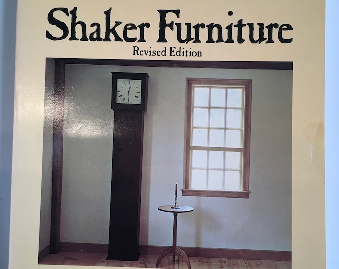 How to BUILD SHAKER FURNITURE Revised Edition by Thos. Moser 1980 Etsy