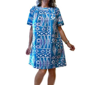 Batik house dress top