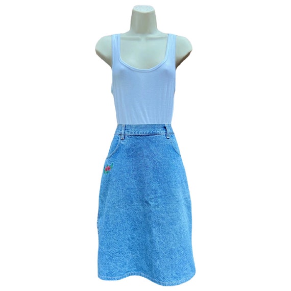 Denim pencil skirt hot sale sale