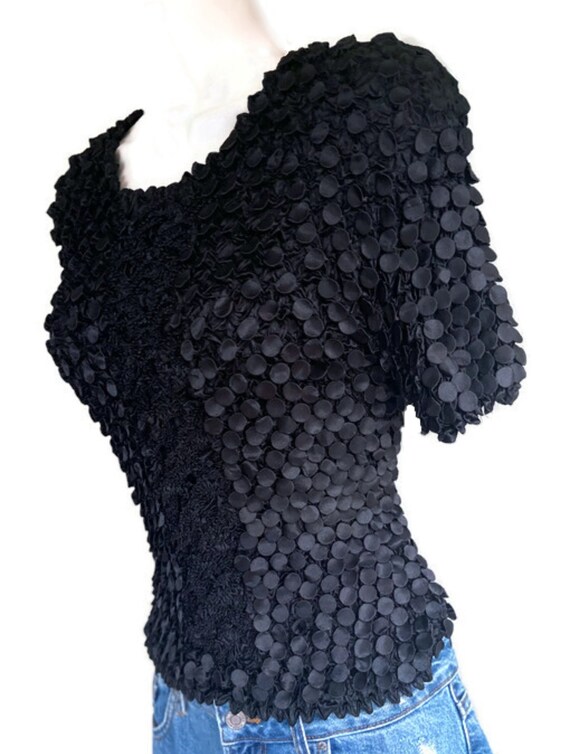 90s Aesthetic Popcorn Crop Top, Y2K Style One Size, E… Gem