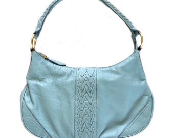 Vintage 90s Purse, Y2K Style Mini Crescent Shoulder Bag