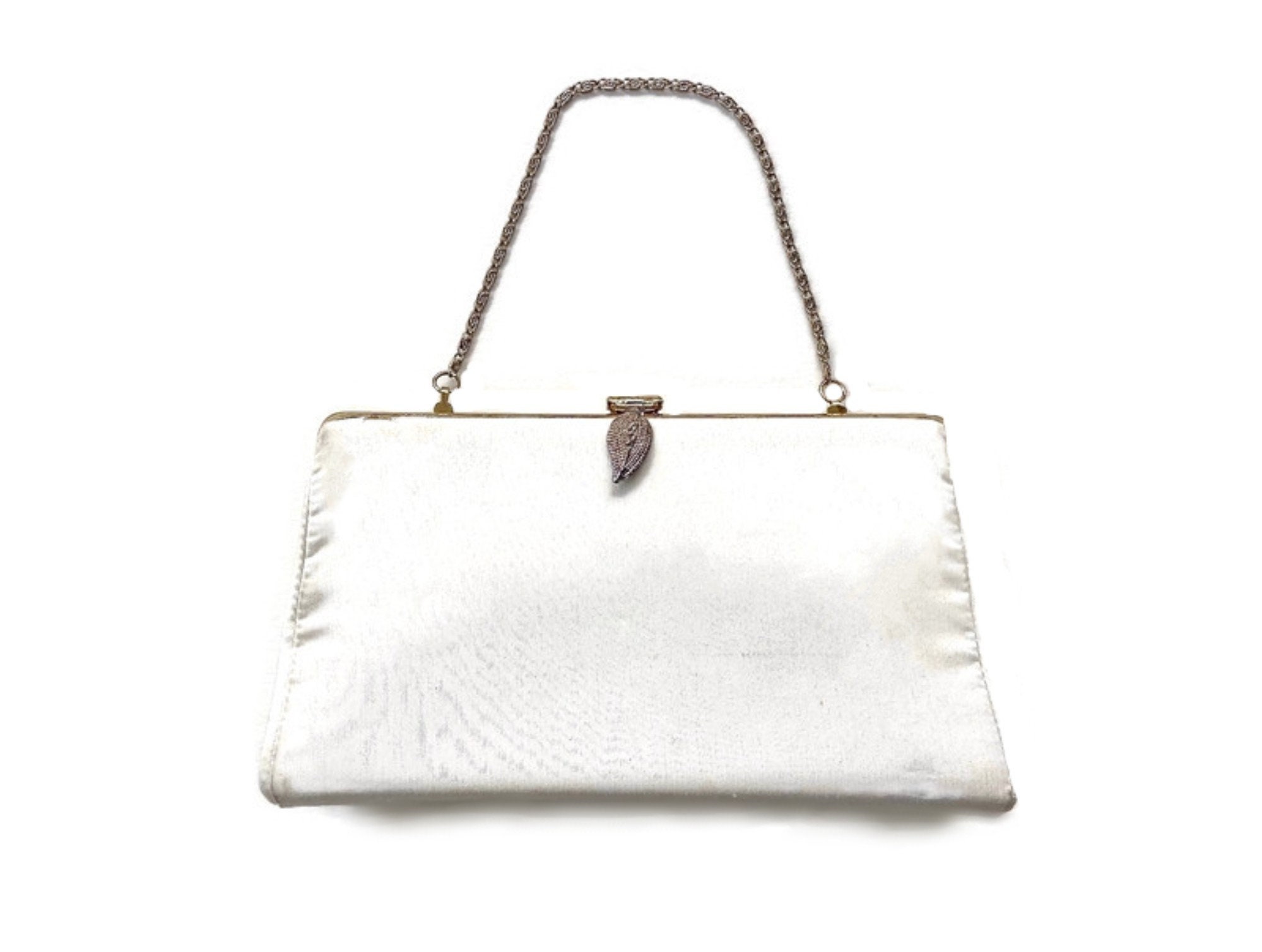 White Evening Bag - Etsy