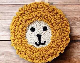 Kids Beginner Embroidery Kit | Modern Cross Stitch & Needlepoint Sewing Kit For Child | DIY Craft Gift for Children