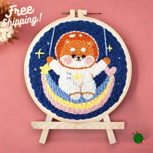 Kinder Nähset | Kid Handarbeiten | Sticken lernen | Tier-Nähset für Kinder | Bastelset | Kunsthandwerk | Weihnachtsgeschenk für Kinder