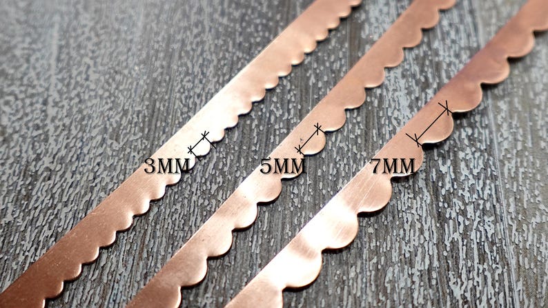 Scalloped Bezel Wire, Decorative Wire for Jewelry Making, Jewelry ...