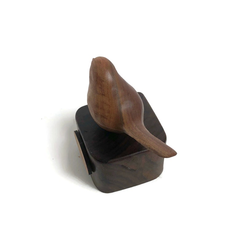 In loving memory bird wood carving
