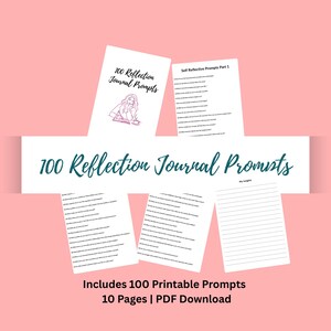 Instant Insight: Printable Self-Reflection Prompts for Personal Growth - PDF Download