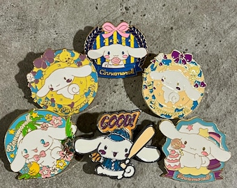 Cinnamoroll Pin Badges: Kawaii Sanrio Enamel Pins