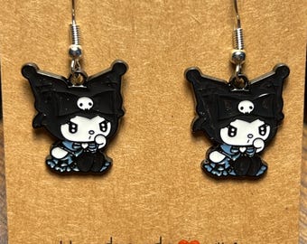 Kuromi Earrings for kuromi Lovers - Set of 6 Different Shapes