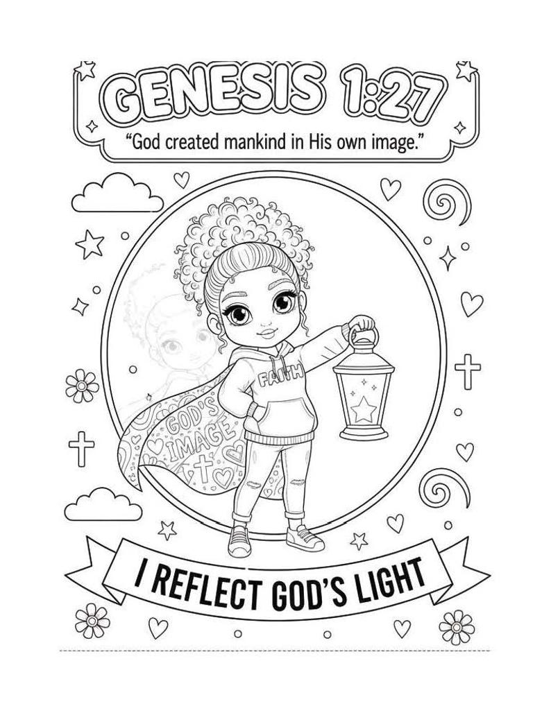 Christian Coloring Book for Tween Girls | Faith Affirmations (digital ...