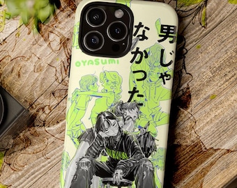 Tough Cases: The Guy She Was Interested In Wasn&#39;t A Guy, Mitsuki, Aya, Anime Yuri, Durable Cover, Unique Accessories, Aesthetic Phone Gear