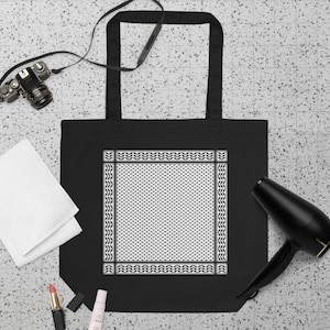Eco Keffiyeh Palestine Tote Bag, Gifts that Support Palestine, Palestine Bag, Free Palestine