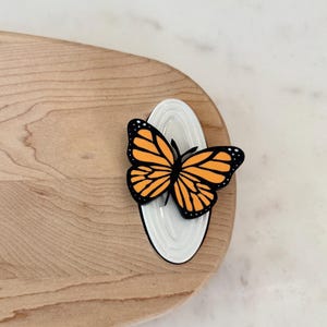 Butterfly Garden Monarch - Servierplatte Dekor - Nora Fleming inspiriert Mini kompatibel