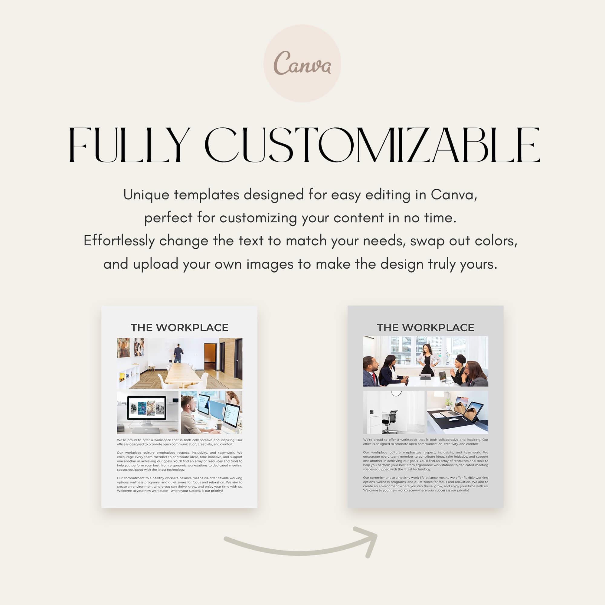 Welcome Booklet Examples Employee Welcome Book Template | Onboarding Handbook | HR Manual ...