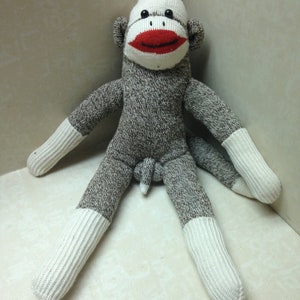 ANATOMICALLY CORRECT Sock Monkey Artisan Made image 1