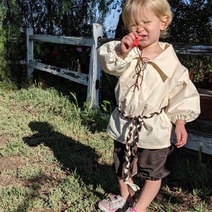 Hobbit child costume 3T Gnome Elf outfit Cloak Pants Haversack Lotrs cosplay Italian Baby Fashion Toddler children medieval luxury dress