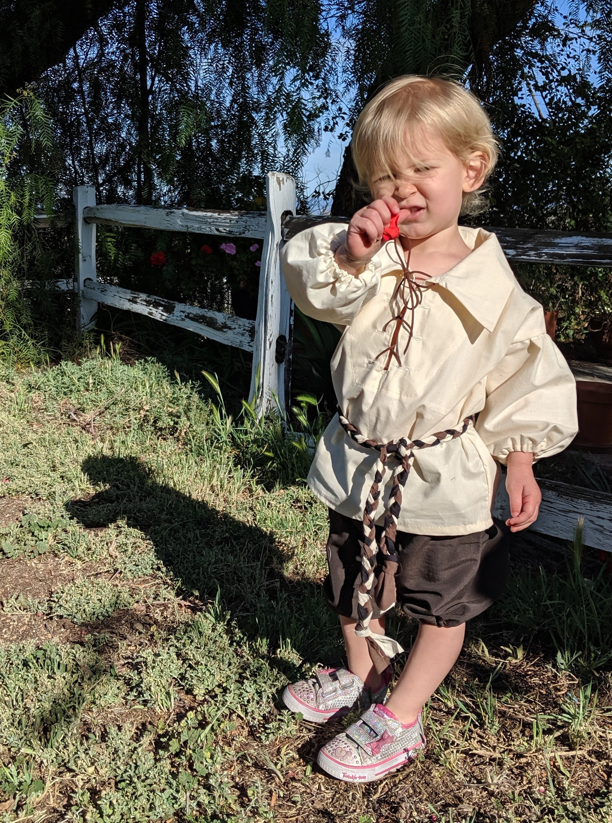 Renaissance Toddler Boy's Peasant Outfit Size 23T Etsy