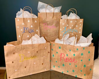 Kundenspezifische handgemachte Geschenktaschen