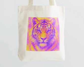 Neon Tiger Tote