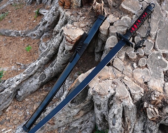 Handcrafted Zangetsu Sword, Ichigo Sword Replica, Anime Cosplay Sword, Soul Reaper sword, bankai sword, cosplay sword, Bleach anime sword