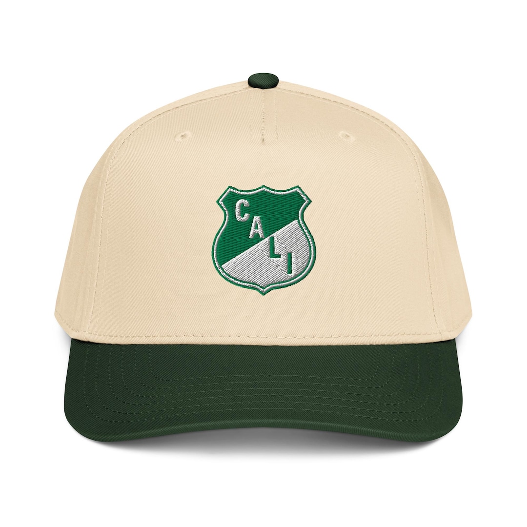 Deportivo Cali Colombia Minimalist Design Embroidered 5 Panel Mid ...