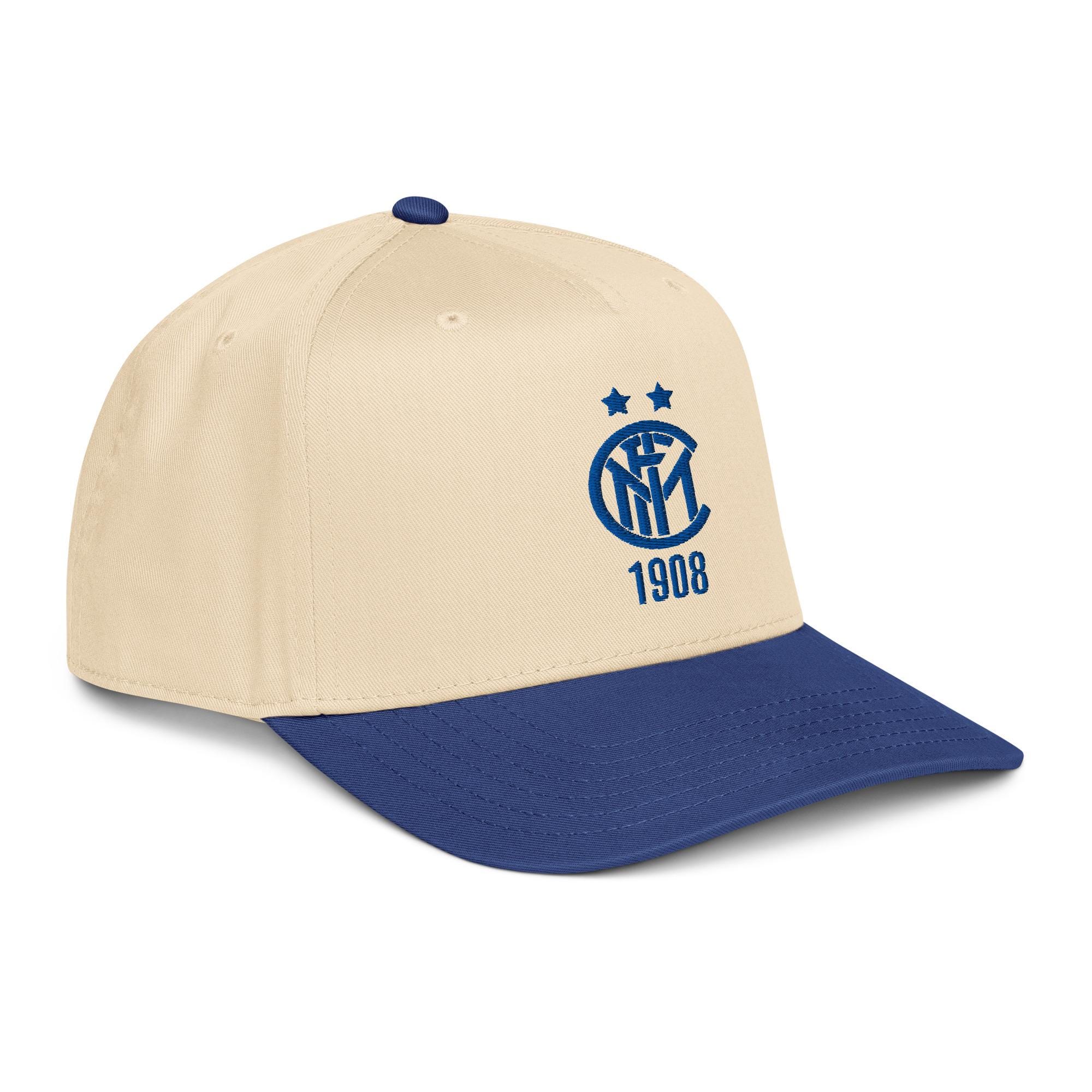 Inter Milan Calcio Minimalist Design Embroidered 5 Panel Mid-profile ...