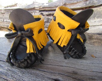 deerskin moccasin boots