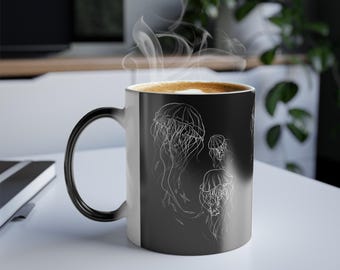 Molten Jelly Magic Mug Black