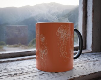 Molten Jelly Magic Mug Orange