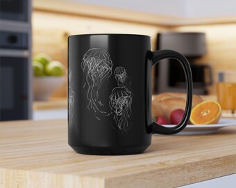 Molten Jelly Mug Black (11oz, 15oz)