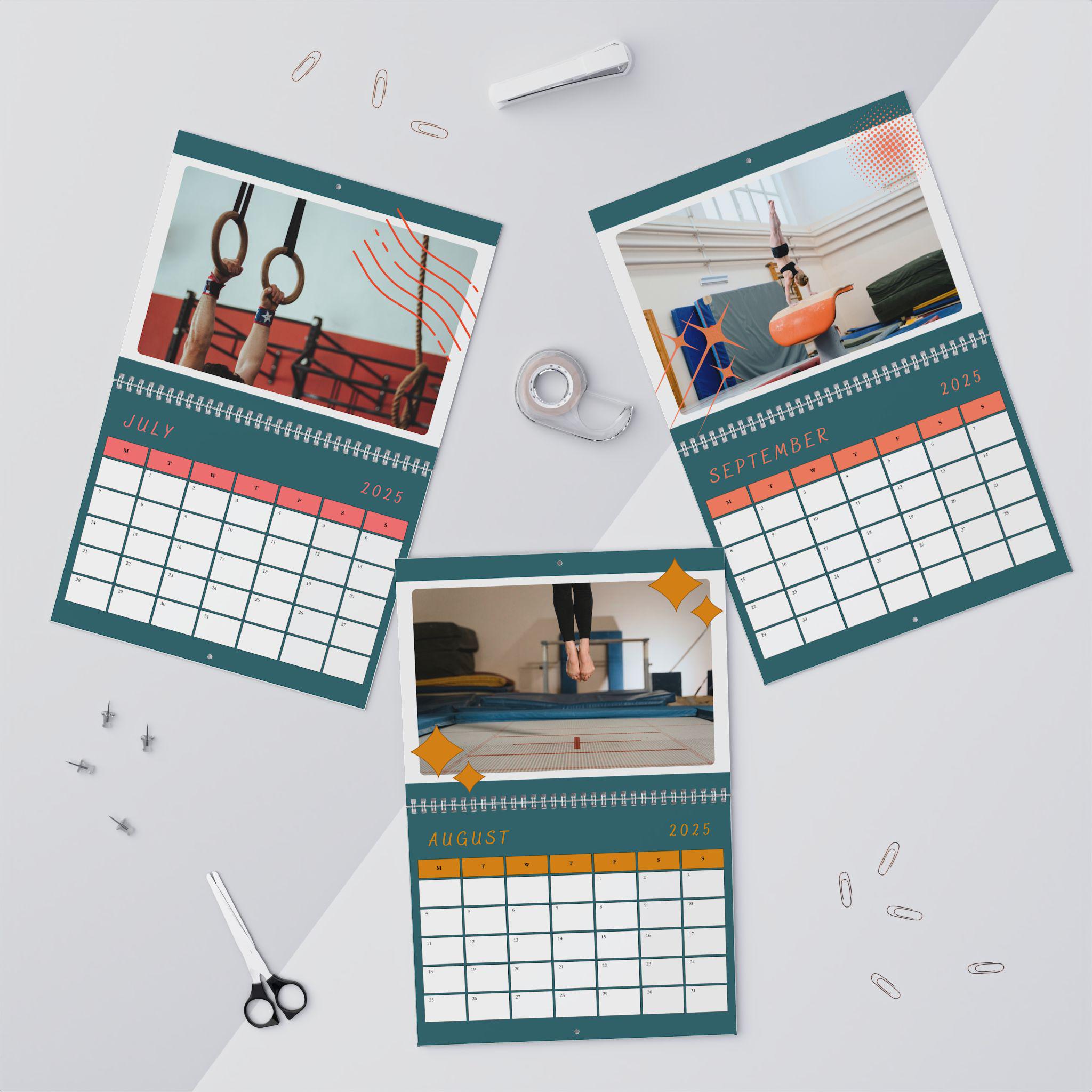 2025 Gymnastics Wall Calendar 11in X 8 5in Spiral Bound Format 2025-gymnastics-wall-calendar-11in-x-8-5in-spiral-bound-format